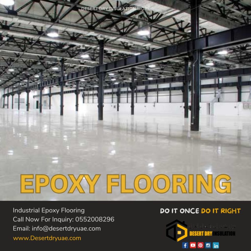 Industrial - Warehouses Epoxy Flooring Contractor in Abu Dhabi Dubai Alain UAE