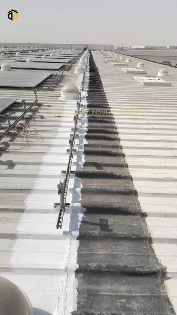 Metal Roof Waterproofing Company Desert Dry Dubai